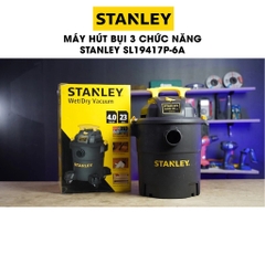 Máy hút bụi công nghiệp 3 chức năng Khô/Ướt/Thổi - Stanley USA - SL19417P-6A