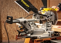 Máy cưa trục trượt dùng điện để bàn 1800W Stanley SM18-B1