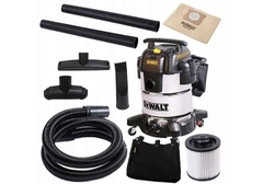 Máy hút bụi công nghiệp 3 chức năng ướt/khô/thổi Dewalt DXV38S 38L