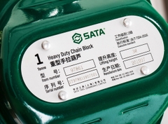 Tời (Palăng xích) bằng tay 3m SATA 97861 - HEAVY DUTY CHAIN BLOCK 1 TONNE 3 METER