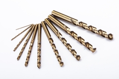 Bộ mũi khoan xoắn COBALT HSS bộ 10 cái SATA 52810 - 10PCS HSS COBALT DRILL SET