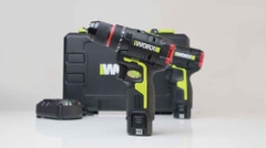 Combo khoan búa pin/vặn vít pin 12V WORX WU920X