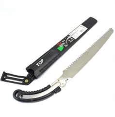Cưa gỗ cán nhựa đen Top F890502