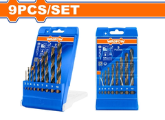 Bộ 9 Mũi Khoan Xoắn Ốc Hss WTD6B02 WADFOW