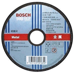 Đá cắt 100x2x16mm (sắt) Bosch 2608600267