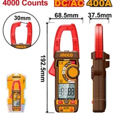 Đồng Hồ Kẹp Kỹ Thuật Số Ac/Dc 400A-4000 SốĐếm DCM62002 INGCO
