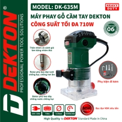 Máy phay gỗ dùng điện Dekton DK-635M