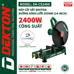 Máy cắt sắt để bàn dùng điện Dekton DK-CS2400