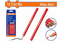 Bộ 12 Bút Chì Thợ Mộc 2 Màu WMQ2512 WADFOW