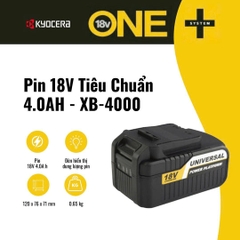 Pin 18V Tiêu Chuẩn Kyocera - 4.0AH - XB-4000