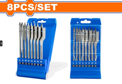 Bộ 8 Mũi Khoan Gỗ Đuôi Dẹp WWF6B08 WADFOW