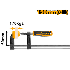 Kẹp Gỗ Chữ F HFC020501 INGCO