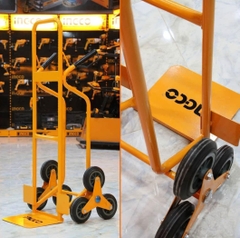 Xe Đẩy Hàng 6 Bánh Leo Cầu Thang (200Kg) HHHT20461 INGCO
