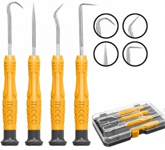 Bộ 4 Gắp Và Móc Ron Xe Otô HKPHS0401 INGCO
