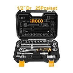 Bộ 25 Đầu Tuýp (1/2 Inch) HKTS12251 INGCO