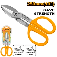 Kéo Cắt Tôn Nhỏ 10'' (Tiết Kiệm Sức) HTS2610 INGCO