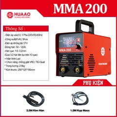 MÁY HÀN HUAAO MMA 200