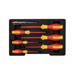 Bộ tua vít cách điện VDE7 món đầu bông TX Bosch 1600A02NF8