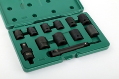 Bộ đầu tuýp cờ lê đen SATA 1/2inch 1 bộ 12 cái 09009