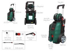 Máy phun xịt rửa áp lực cao Aquatak 140 Bosch 06008A7DK0