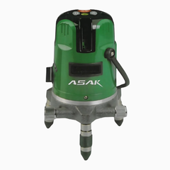 Máy cân bằng laser 3 tia xanh ASAK BL301G, tặng kèm chân