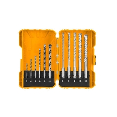 Bộ 11 Mũi Khoan Bê Tông Đuôi Trơn Và Đuôi Gài AKDL31101 INGCO