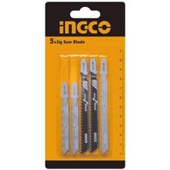 Bộ 5 Lưỡi Cưa Lọng Gỗ, Kim Loại Và Nhôm AKJ0051 INGCO