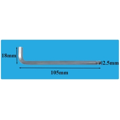 Lục giác lẻ có đầu bi LB330-25 FUJIYA