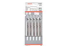 Lưỡi cưa lọng T 308 B -Gỗ (bộ 5 lưỡi) Bosch 2608900551