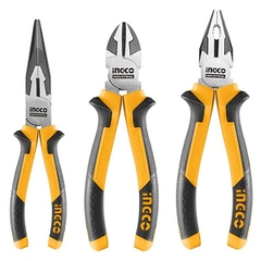 Bộ 3 Kềm Răng,Cắt Và Nhọn Cao Cấp HKHLPS2831 INGCO
