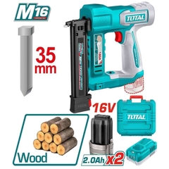 Máy bắn đinh thẳng dùng pin 16V TCBNLI2038 TOTAL (2 Pin & 1 Sạc)
