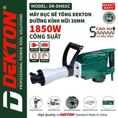 Máy đục bê tông dùng điện Dekton DK-DH65C