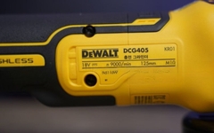 Máy mài góc pin 18V/BL Dewalt DCG405N-KR