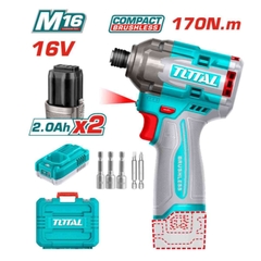 Máy vặn vít dùng pin 16V TOTAL TIRLI16178 (2 Pin 2.0Ah & Sạc)