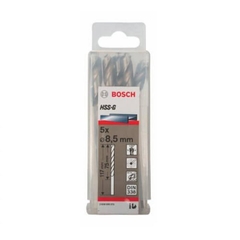 Mũi khoan sắt HSS-G 8.5mm (hộp 5 mũi) Bosch 2608595073