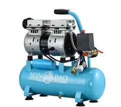 Máy nén khí không dầu 9L (xanh) MINBAO MBKD9L