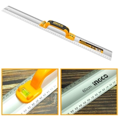 Thước Thẳng Nhôm Xây Dựng 60Cm HAR01060 INGCO