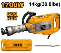 Máy Đục Bê Tông 1700W- 14Kg PDB170068 INGCO
