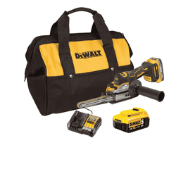 Máy chà nhám dây dai mini dùng pin Dewalt DCM200N-KR