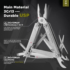 Kìm đa năng cao cấp 17 trong 1 hiệu SWISS+TECH