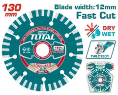 Đĩa Cắt Khô Phủ Hợp Kim Nhân Tạo 130mm Total TAC2111301 (Dùng Cho TWLC1301)