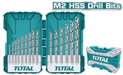 Bộ 15 mũi khoan HSS M2 TACSDL51502 TOTAL
