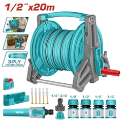 Bộ cuộn ống nước 1,2″x20m Total THHR20124