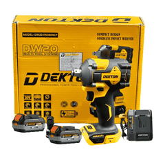 Máy siết bulong pin Dekton D20-IW380NCP (Chung chân pin Dewalt)