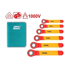 Bộ 6 cờ lê xoay chiều cách điện THKISPA0603 TOTAL