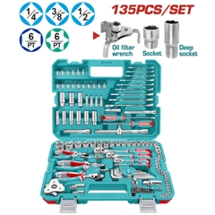 Bộ 135 công cụ kết hợp Total THKTHP21356