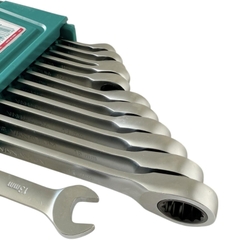Bộ 12 cờ lê vòng miệng xoay chiều Total THT102RK0126