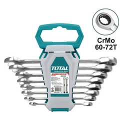 Bộ cờ lê miệng vòng 2 chiều THT102RK086 TOTAL