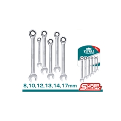 Bộ 6 Cờ lê miệng vòng 2 chiều THT102RK566 TOTAL