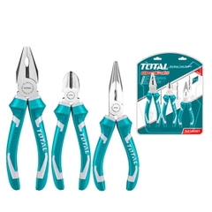 Bộ 3 kềm cắt, kềm răng và kềm mỏ dài THT1K0301 TOTAL
